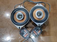 4" Original Pioneer Carrozzeria 4 Inch J100A Coxial Component Speakers