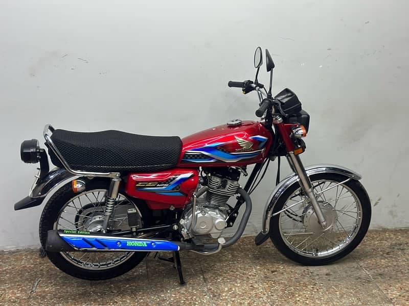 honda cg125 2024 model ( 6000 km used only ) 5