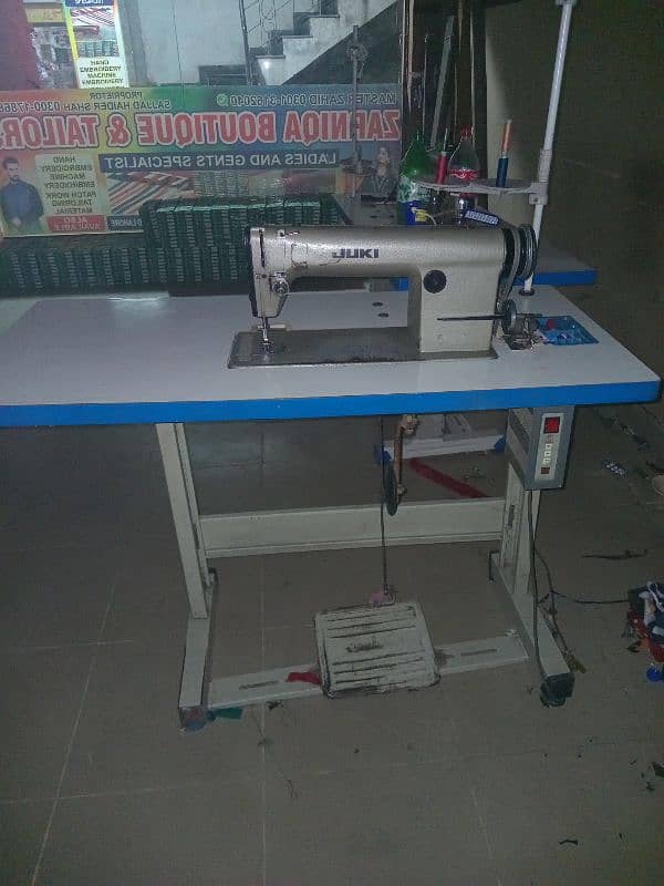 juki machine or tailoring ka saman+matterial arjunt sale 3