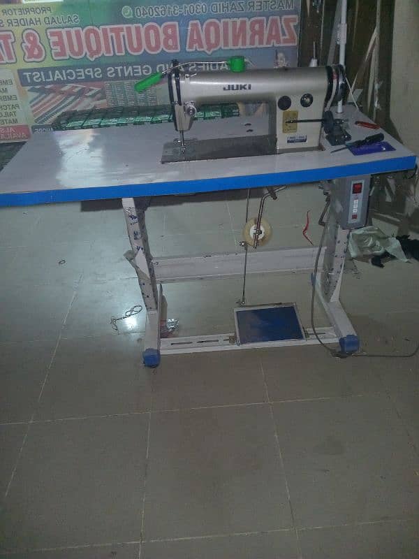 juki machine or tailoring ka saman+matterial arjunt sale 10