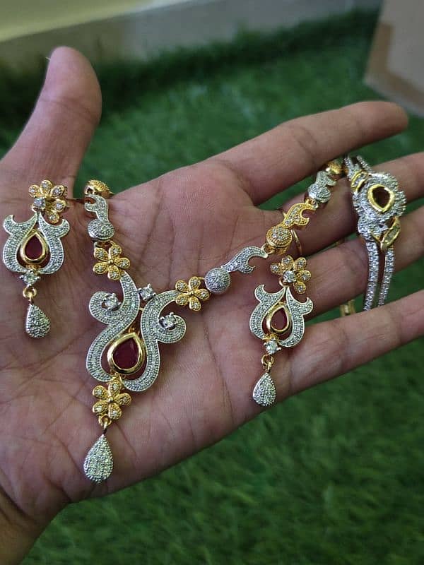 polki, kundan and mixed artificial jewellery sets for formal wear 0