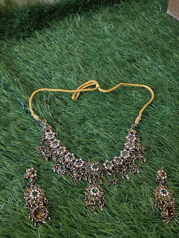 polki, kundan and mixed artificial jewellery sets for formal wear 11