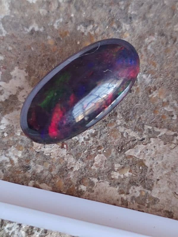 black opal Ethiopian real stone 4