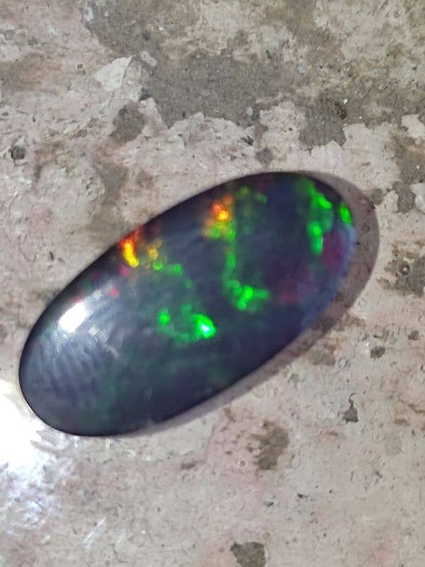 black opal Ethiopian real stone 7