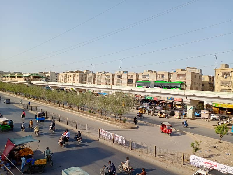 120 Yards 1ST Floor For RENT On Main Road For Office Use In North Karachi 5c4, 60,000 Rent 11