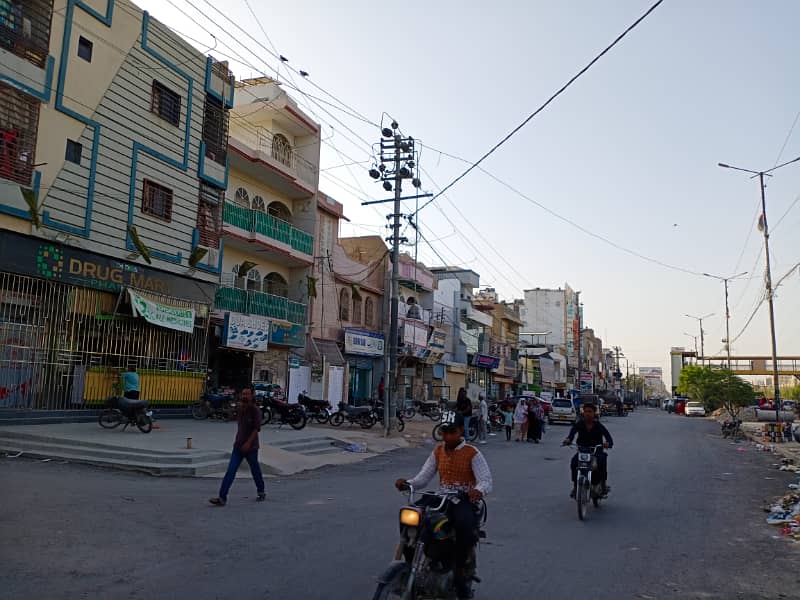 120 Yards 1ST Floor For RENT On Main Road For Office Use In North Karachi 5c4, 60,000 Rent 17