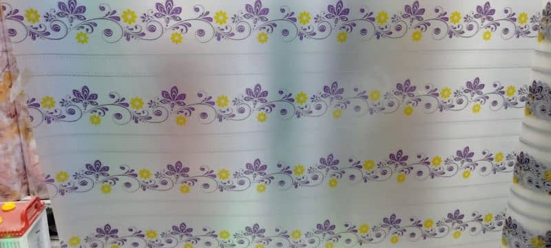 Glass papar wall paper works 6