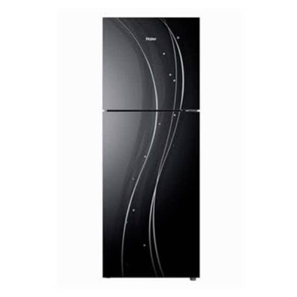 haier frigh new glass doors 0