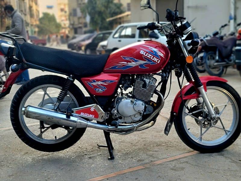 Suzuki GS 150SE 2021 Excellent Condition Just Buy N Enjoy Smooth Ride 0