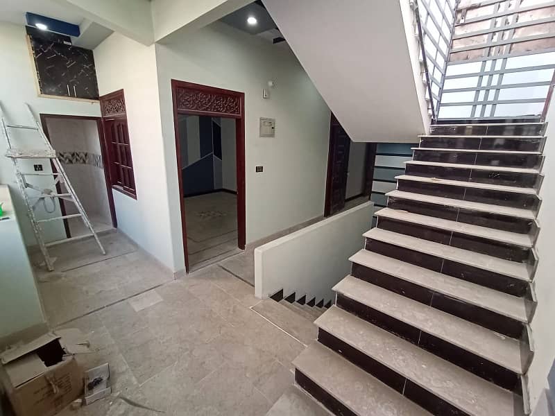 BRAND NEW Ground+1 House for SALE in North Karachi sector 5-C/2 in 1crore 60 Lac, near Market 2