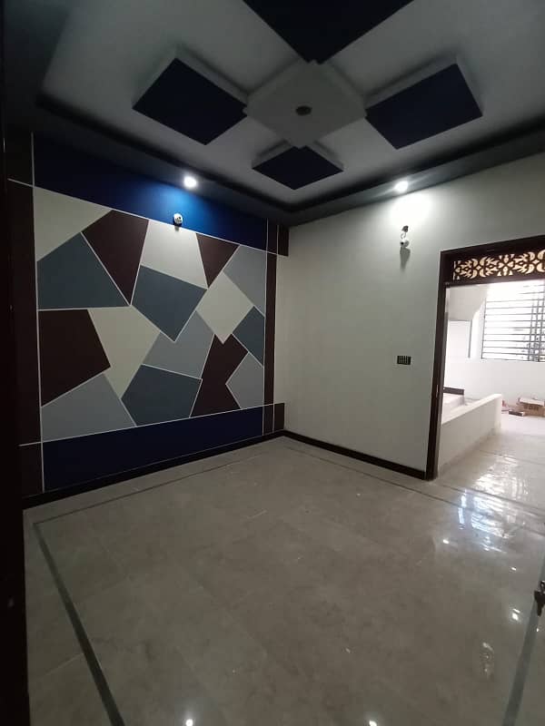 BRAND NEW Ground+1 House for SALE in North Karachi sector 5-C/2 in 1crore 60 Lac, near Market 6