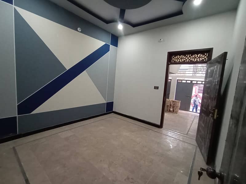 BRAND NEW Ground+1 House for SALE in North Karachi sector 5-C/2 in 1crore 60 Lac, near Market 15