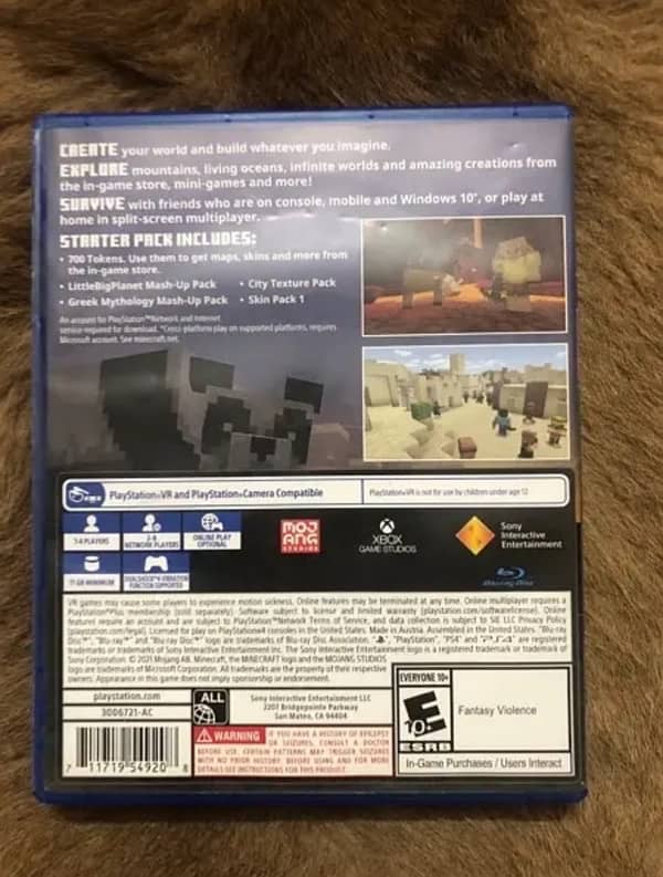 Minecraft PS4 Game 4