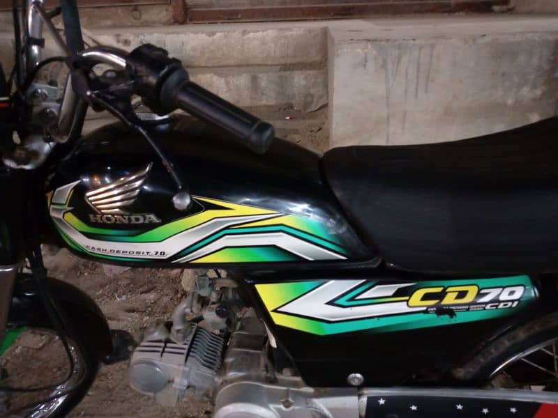 Honda cd70 karachi 2023 1