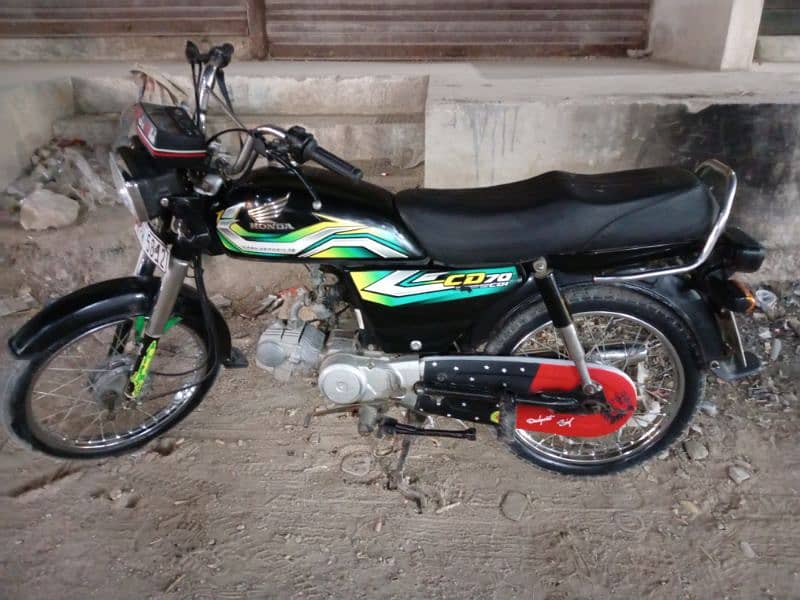 Honda cd70 karachi 2023 3