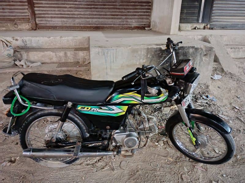 Honda cd70 karachi 2023 4