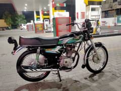 Honda CG 125 black colour