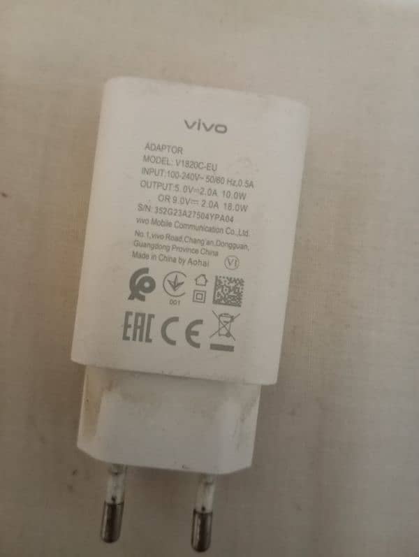 vivo original charger (18W) 0