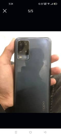 oppo A54 in best condition but screen line.