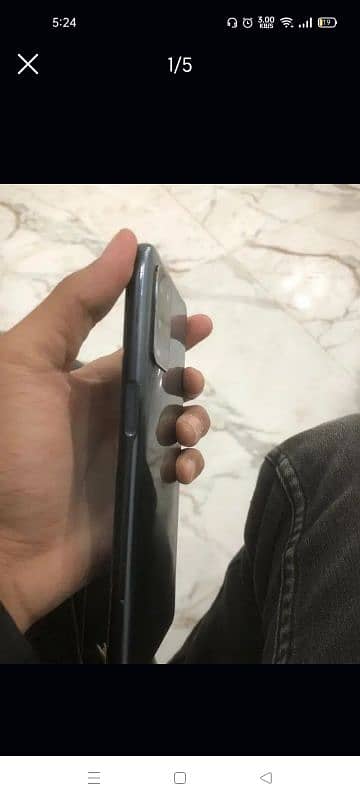 oppo A54 in best condition but screen line. 4