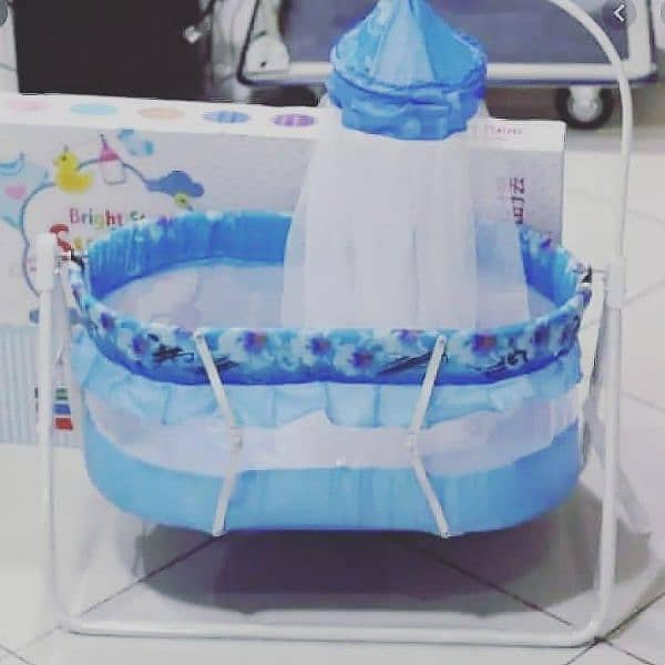 1 Pc Baby Swing With Mosquito Net 6