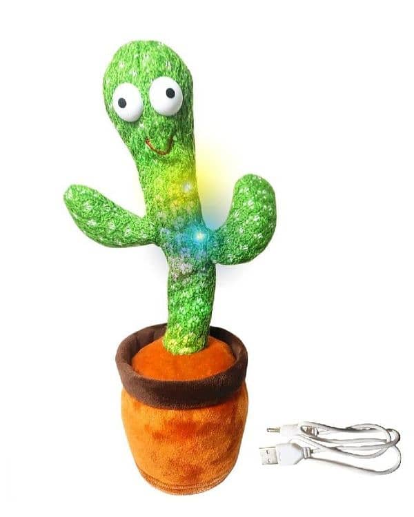 Interactive Plush Dancing Cactus Toy - Electric Drive Set for Kids c 7