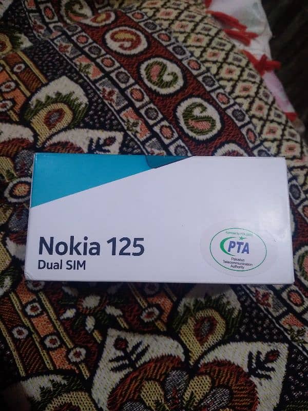 Nokia 125 4g mobile new Model just Box open Dual sim 10/10 03099547046 9