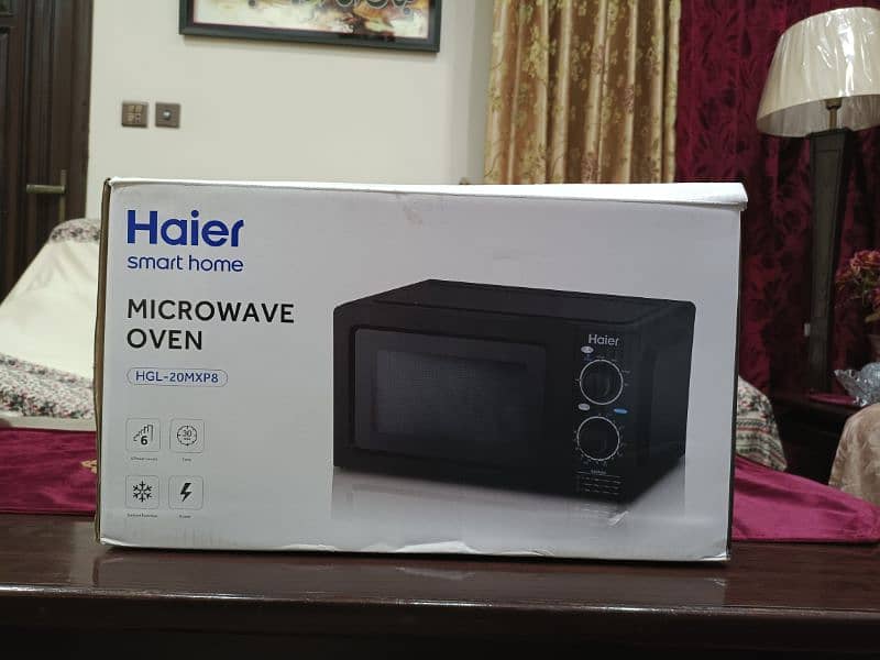 Haier microwave oven new box pack 0