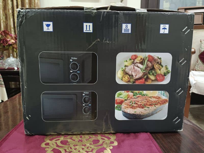 Haier microwave oven new box pack 1