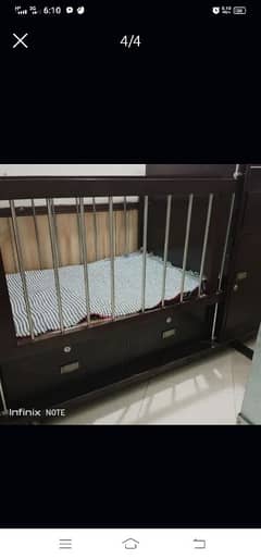 Baby Cot wooden