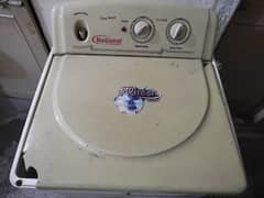 National washing machine and dryer