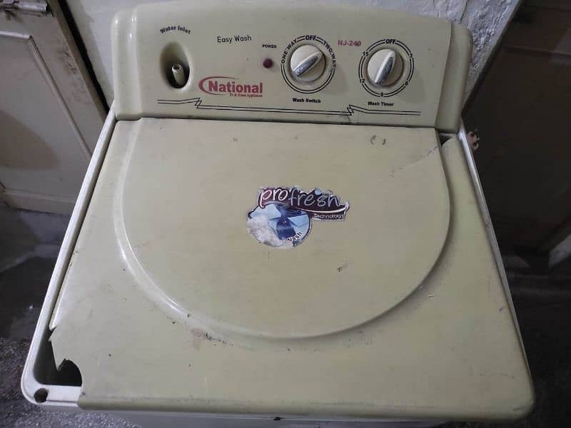 National washing machine and dryer 0