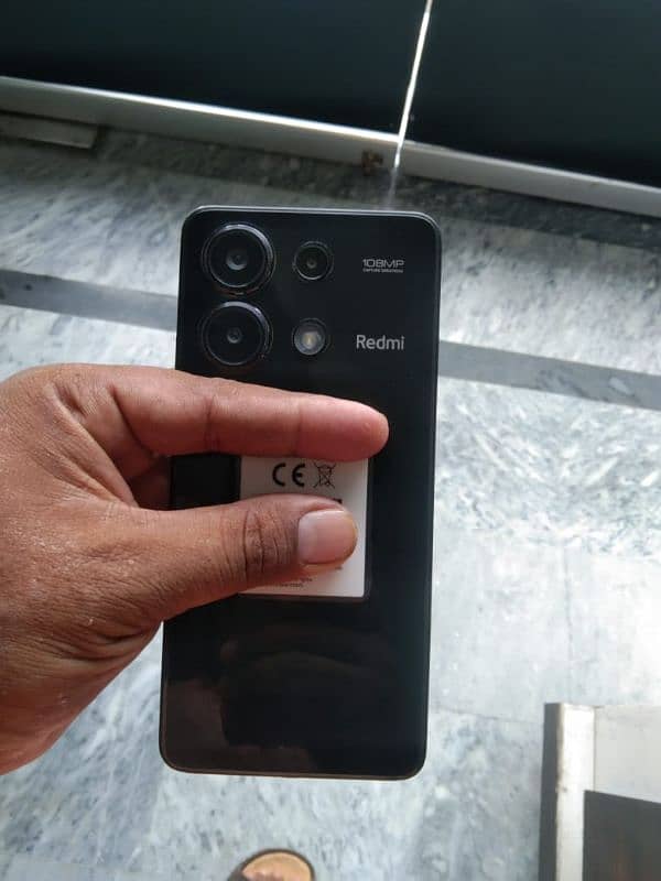 condition 10 by 10 redmi note 13 8 256 complete with box 6