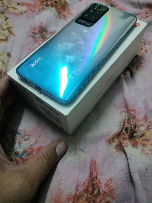 REDME NOTE 10 COMPLETE BOX 6+6GB RAM 128GB MEMORY 5