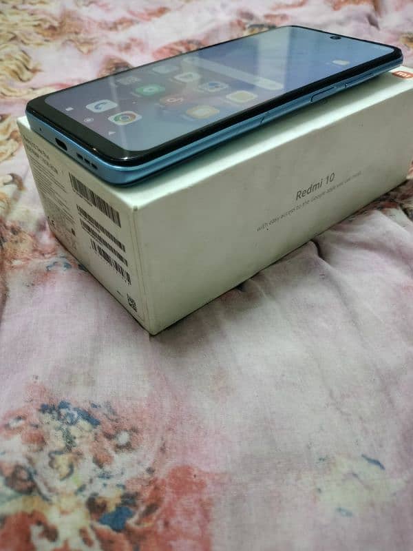 REDME NOTE 10 COMPLETE BOX 6+6GB RAM 128GB MEMORY 11