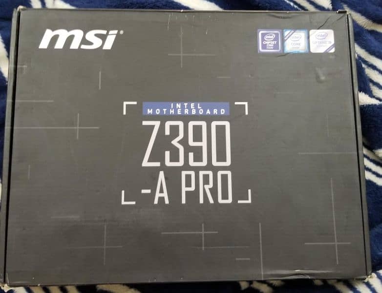 MSi Z390 A Pro New + 9600K Core i5 1