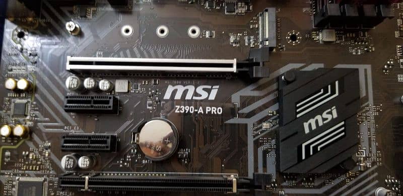 MSi Z390 A Pro New + 9600K Core i5 4