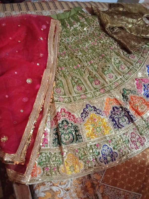 Mehndi wear Lehnga 0