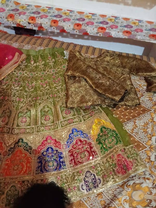 Mehndi wear Lehnga 1