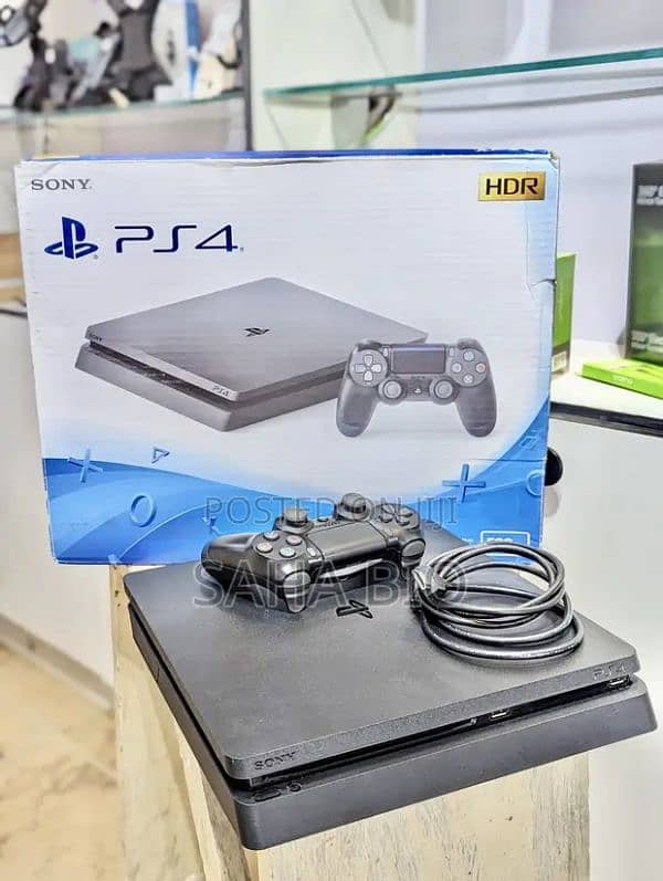 ps4 slim just new 0