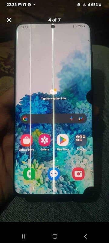 Samsung S20 Plus 5G pta aproved. 8/128. Resnble 0