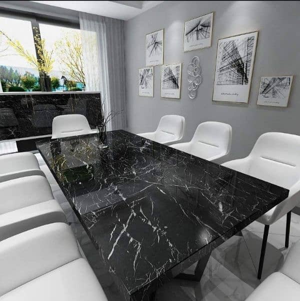 Self Adhesive Black Marble Sheet (wholesale) free delivery 0