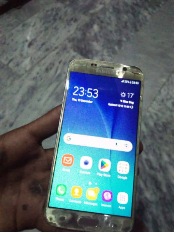 Samsung s6 3gb 32gb outclass condition only speaker fault he 4