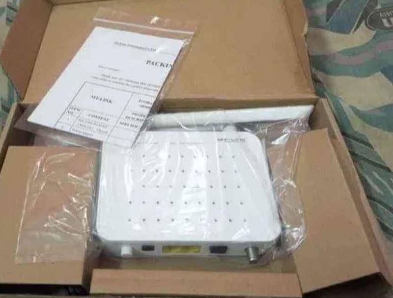 Wifi Router Fibre MT-link new  router 2