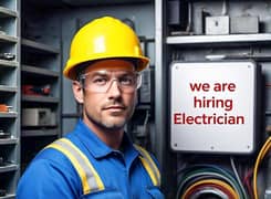 Electrician Urgently requires on Salary basis