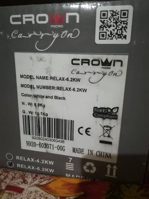 Crown Hybrid Inverter 6.2 1