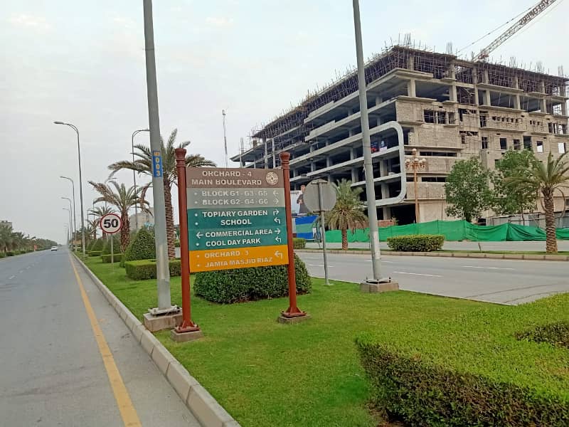 10 Marla Residential Plot for Sale in G 5 Block Phase 4 Bahria Orchard Lahore. 8