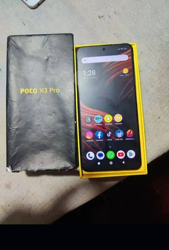 Poco x3 pro 8/256 10by10 condition 0