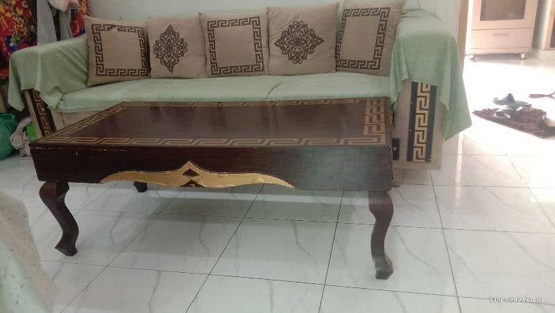 Sofa set table, wood table,  center table, stylish table, modern table 3