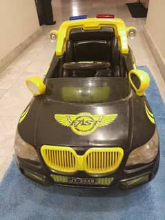 car for kids both functions u can drive it by padal or remote